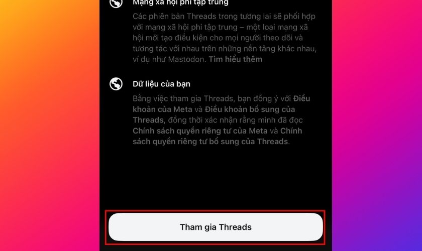 Trải nghiệm mạng xã hội Threads của Mark Zuckerberg 7 Trải nghiệm mạng xã hội Threads của Mark Zuckerberg